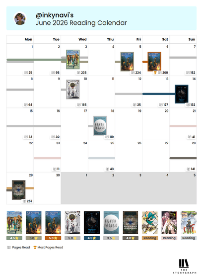 June 2026 Reading Calendar
