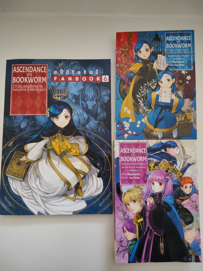Ascendance of a Bookworm - Fanbook 6, Short Stories Collection 2, and Hannelore's 5th Year Vol. 1